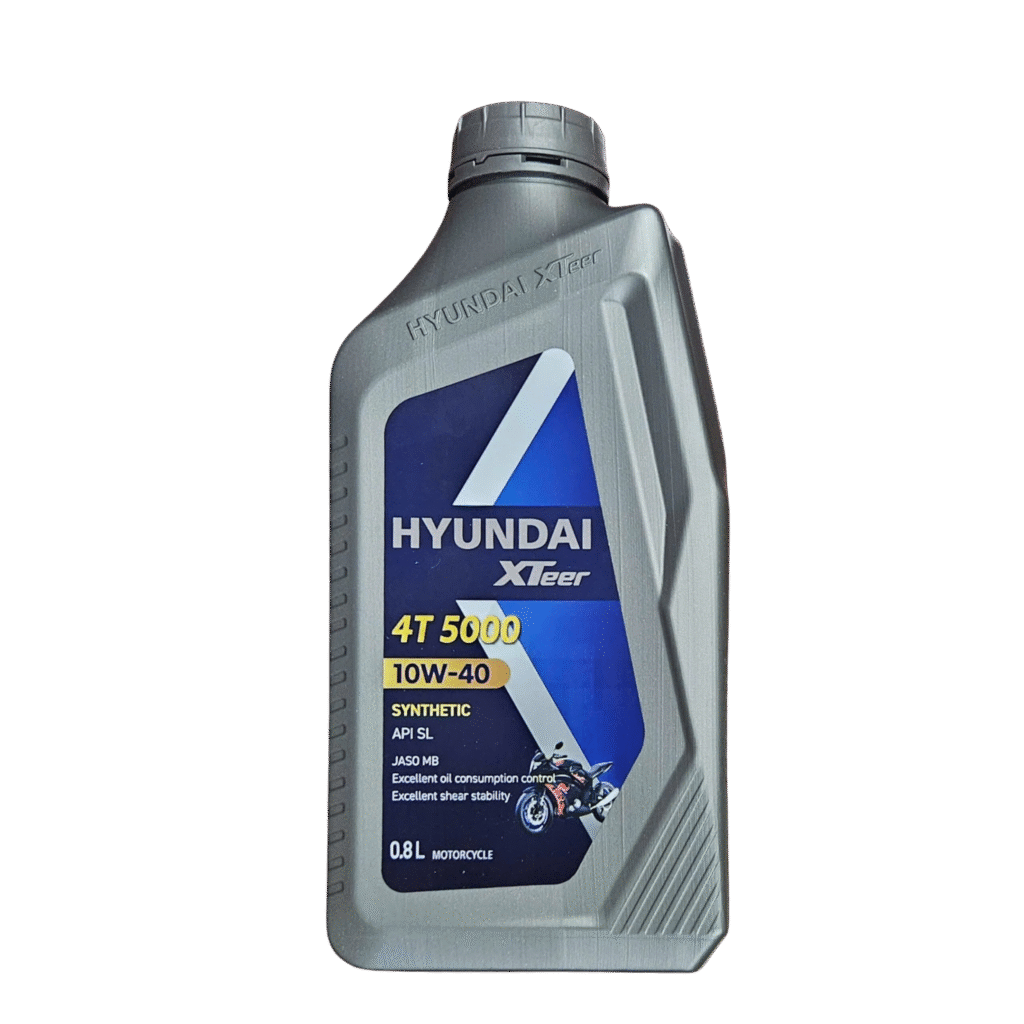Dầu nhớt là gì? Vai trò, phân loại và cách chọn chi tiết 5 Hyundai XTeer 4T 5000 10W40 MB